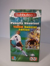 Vintage subbuteo penalty shoot