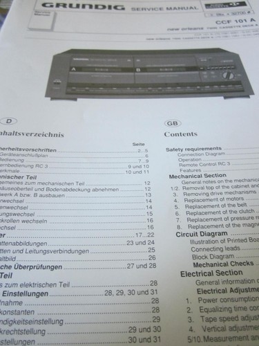 Grundig ccf 101a new orleans - grundig,