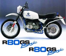 BMW R80GS Basic -2 tank decals