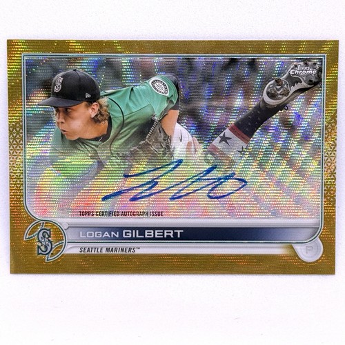 Logan gilbert 2022 topps cromo - 2022,