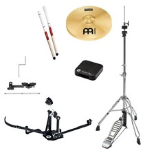 Meinl Cajon Drumkit Add On Package Accessori HiHat Macchina Spazzole Pedale Rullante