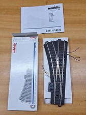 Marklin 24611 Scambio Elettrico Serie C Lunghezza: 188,3 mm 24,3° Scala HO