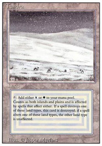 Mtg tundra inglese - mtg, normale
