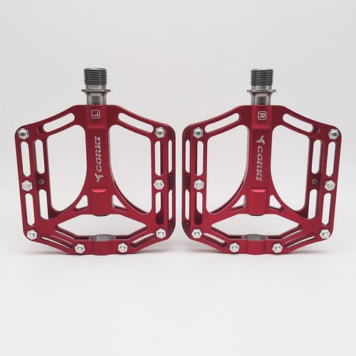 Pedali bici mtb leggeri - leggeri, asse