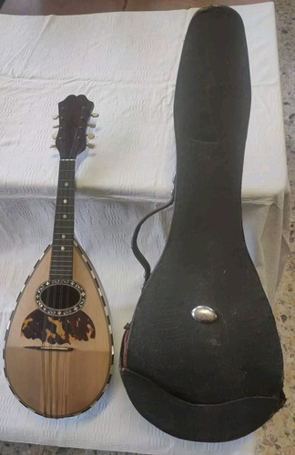 Mandolino vintage con custodia - vintage,