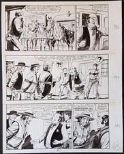 Zagor tavola originale - tavola, di