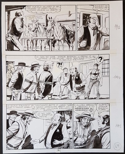 Zagor tavola originale - di, g