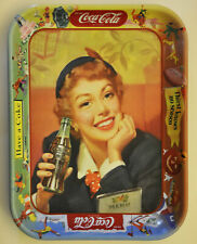 COCA COLA VASSOIO ORIGINALE USA 1950 MODERNARIATO VINTAGE PUBBLICITA’