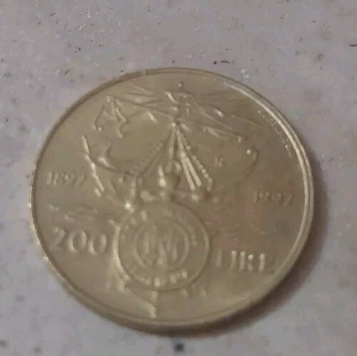 Moneta 200 lire - 200, navale