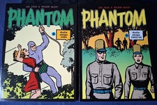 PHANTOM DAILY STRIPS 1943/44 Ed. COMIC ART 1988- NEW COMICS NOW n.208 e n. 209.