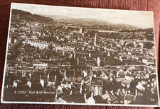 Antique postcard bath - antique,