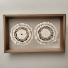 DUE antichi centrino tondo