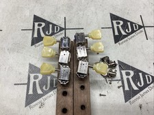 Gibson Deluxe Sintonizzatori Tasti Tuning Picchetti Teste Nichel Pulsante Tulipano 3 per Lato