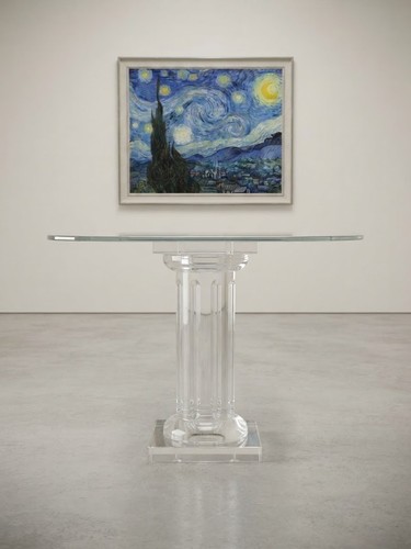 Tavolo base plexiglass - ,