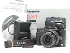 Inglese *NEAR MINT IN BOX* Panasonic LUMIX DMC GX1 Black G X PZ 14-42mm Lens Kit