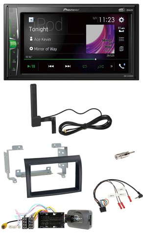 Pioneer mp3 dab volante - mp3, 2din