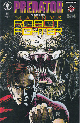 Predator versus magnus robot - predator,