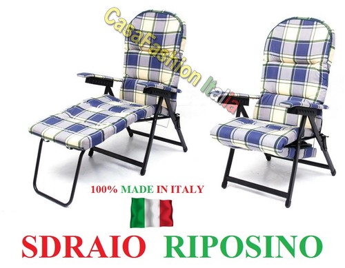 Sedia sdraio riposino m0778 - sedia,