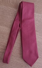 Cravatta misto lana "Massimo Dutti". Fatta a mano, lavorazione sartoriale