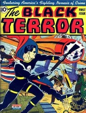 BLACK TERROR COMICS GOLDEN AGE