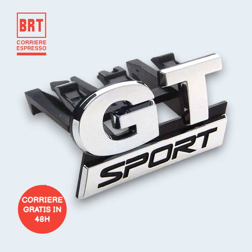 Emblema placchetta sport - gt,