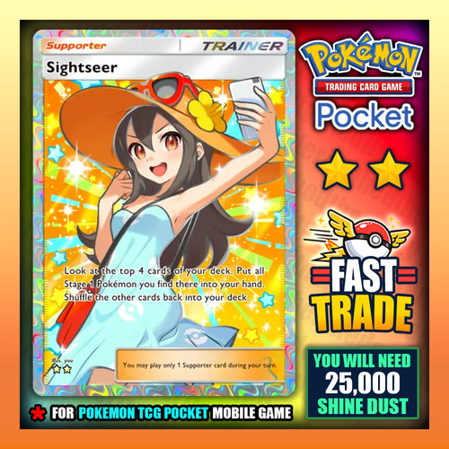 Sightseer pokemon tcg pocket - -,