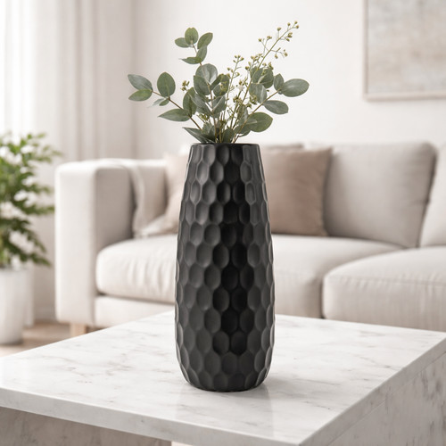 Vaso ceramica lavorato con - in,