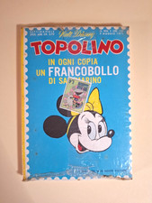 Topolino 806 Blisterato Originale Con Gadget Francobollo