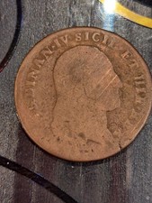 6 Tornesi Regno di Napoli Ferdinando IV di Borbone 1801 - Rame- BB++ -  nr. 752