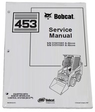 Bobcat 453 Skid Steer manuale