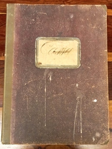 Registro contabile del 1923