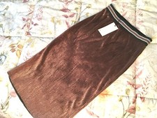 Gonna Longuette Bronzo Mango