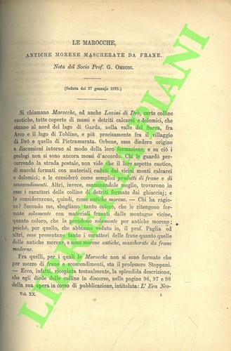 Omboni le marocche - -,
