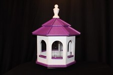 Gazebo in vinile mangiatoia