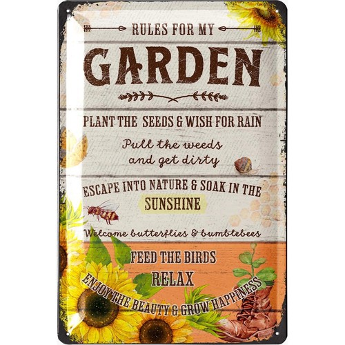 Targa latta garden rules - garden,