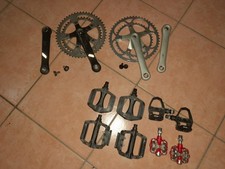 guarnitura crankset pedalier MICHE corsa racing course pedali pedals