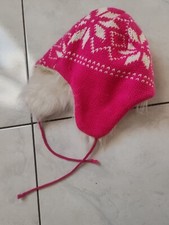 cappello con paraorecchie e interno di pelo sintetico da donna o bambina 