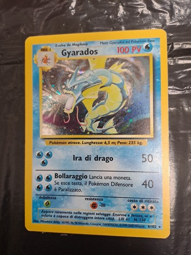 Pokemon gyarados holo - -,