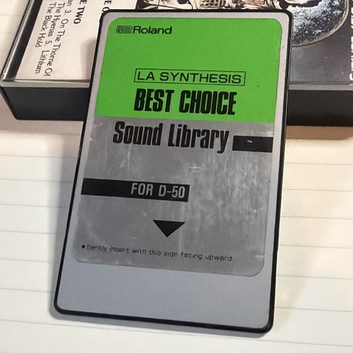 Scheda memoria roland d50 - scheda,