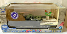 SOLIDO MILITARE 50° ANNIVERSARIO JEEP SAS + RIMORCHIO US 1/50 IN SCATOLA C114