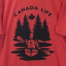 T-shirt Canada Life kayak
