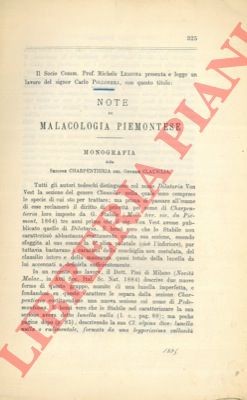 Pollonera carlo monografia - .,