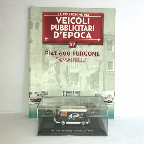 Fiat 600 furgone amarelli 1958 - fiat,