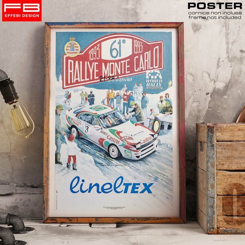 Poster locandina vintage rally - vintage,