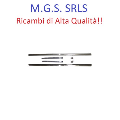 Kit serie modanature cromate - kit,