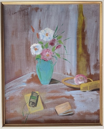 Quadro olio tavola pio - olio, su