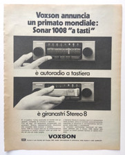 Pubblicita' Voxson Sonar 1008