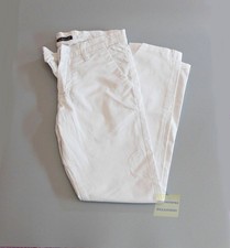 Pantaloni lunghi cotone Jeckerson Bambino 6 7 anni Bianchi estivi quattro tasche