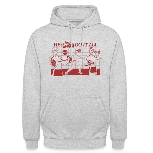 Felpa con cappuccio unisex