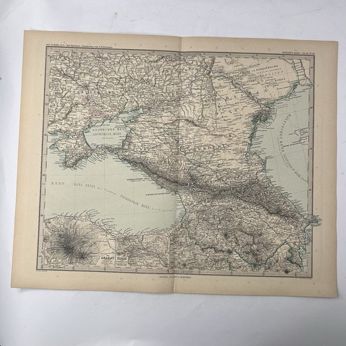 Mappa russia sud caucaso mar - russia,